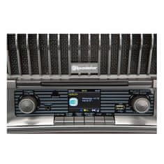 Roadstar Rádio , HRA-270CD+BT, vintage styl, DAB+/DAB/RDS, CD/MP3, Bluetooth, 2 x 2W RMS