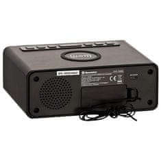 Roadstar Radiobudík , CLR-700QI, FM PLL, velký displej, alarm, 10 stanic, baterie 2xLR03