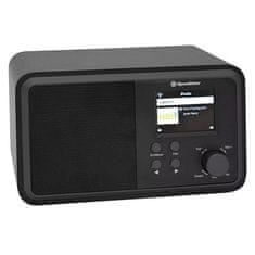 Roadstar Rádio , IR-390D+BT/BK, Wi-Fi, Bluetooth, dálkové ovládání, 1x3 W RMS, barva černá