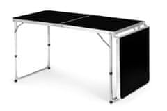 OEM Turistický stůl skládací stůl kempinkový černý vrchní 180 x 60 cm