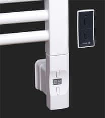 BPS-koupelny ETH-D 900A / antracit Elektrické topné těleso s termostatem