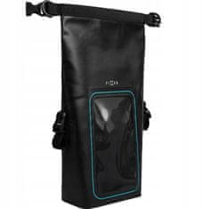 FIXED Voděodolný vak Float Bag s kapsou pro mobilní telefon 3L, černá (FIXFLT-BG-BK)