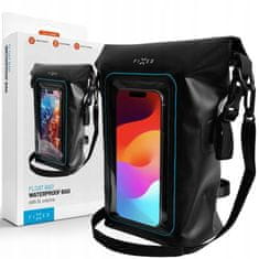 FIXED Voděodolný vak Float Bag s kapsou pro mobilní telefon 3L, černá (FIXFLT-BG-BK)
