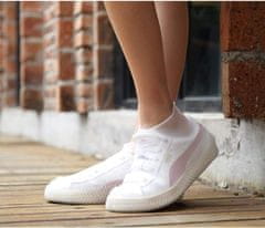 VIVVA® Návleky na boty, Silikonové návleky na boty - ochranné, protiskluzové, voděodolné, nepromokavé | SHOESAVER Bílá