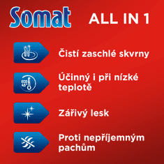 Somat All-in-1 tablety do myčky Lemon & Lime 90 ks