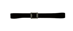 Levis kožený unisex pásek s průvlečnou sponou v tmavě hnědé barvě