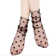 Netscroll 5 párů teplých módních ponožek, RetroMeshSocks