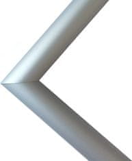 BFHM Plastový rám 59,4x42cm A2 - stříbrný