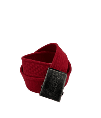 Levis textilní unisex pásek v červené barvě 