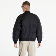 Calvin Klein Bomber Jeans Fashion Bomber Jacket Black M Černá