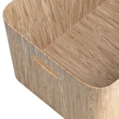 Zeller Trvanlivá úložná krabice WOOD, 39,5 x 30,5 x 20 cm