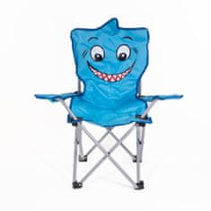 ProGarden Dětská turistická židle, skládací, 57 x 32 x 60 cm barva tmavě modrá