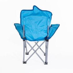 ProGarden Dětská turistická židle, skládací, 57 x 32 x 60 cm barva tmavě modrá