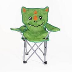 ProGarden Dětská turistická židle, skládací, 57 x 32 x 60 cm barva zelená