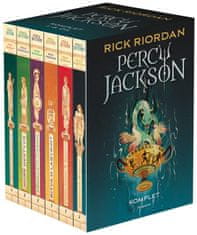 Riordan Rick: Percy Jackson - BOX 6 knih (dárkový box)