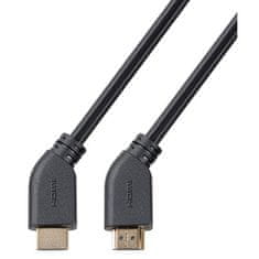 Meliconi HDMI kabel 497015, propojovací, 3840x2160 pixelů, kontakty z 24K zlata, 1,5 m