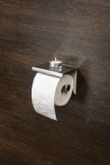 BPS-koupelny Držák toaletního papíru Round s poličkou - ADR 0221