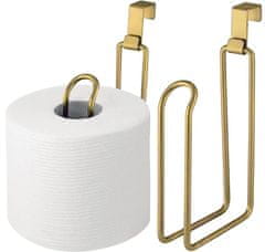 BPS-koupelny Držák na toaletní papír REA-322753 zlatý