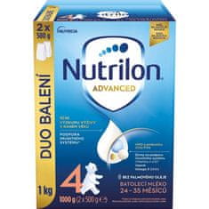 Nutrilon 3x 4 Advanced batolecí mléko 1 kg, 24+