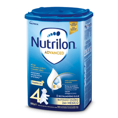 Nutrilon 4 Vanilla batolecí mléko 800 g, 24+