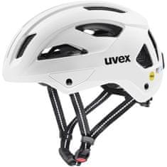 Uvex Přilba City Stride Mips - městská, bílá mat - Velikost 56-59 cm
