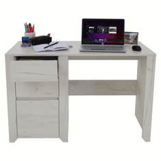 BPS-koupelny PC stůl typ 80, bílá craft, ANGEL