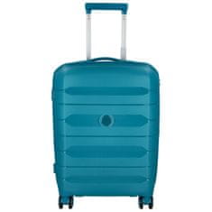 ORMI Cestovní plastový kufr Hesol velikost S, tyrkysová