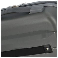 ORMI Cestovní plastový kufr Hesol velikost XS, tmavě šedá