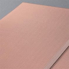 Sigel Exkluzivní zápisník "Conceptum", metalická růžová, A5, linkovaný, 97 listů, tvrdé desky, CO401