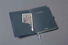Sigel Exkluzivní zápisník "Conceptum", metalická modrá, A5, linkovaný, 97 listů, tvrdé desky, CO403