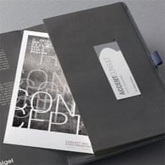 Sigel Exkluzivní zápisník "Conceptum", metalická šedá, A5, linkovaný, 97 listů, tvrdé desky, CO405