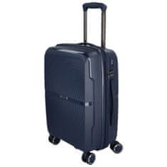 ORMI Cestovní plastový kufr Darex velikosti S, tmavě modrý