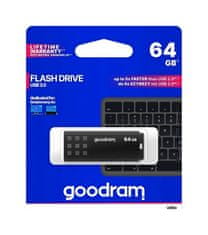 GoodRam Flash disk UME3 64GB černý 57017