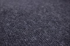 Betap AKCE: 400x600 cm SUPER CENA: Černý festivalový koberec Budget gel metrážní (Rozměr metrážního produktu Bez obšití)
