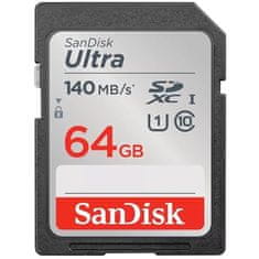 SanDisk Paměťová karta SDXC Ultra 64 GB UHS-I U1 (140R)