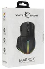 White Shark Počítačová myš MARROK Black