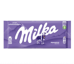 MILKA  čokoláda z alpského mléka 100g