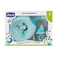 Chicco Chicco Let's Get Started 6m+ Blue Set 3 Pieces 
