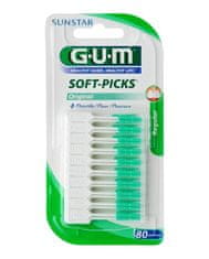 GUM Sunstar Gum Soft-Picks Original With Regular Fluoride 80 Units 