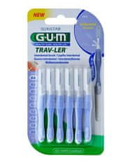 GUM Sunstar Gum Interdental Brush 0,6mm Trav-Ler 6 Uds 