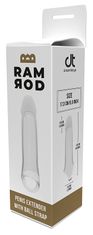 Dreamtoys RAMROD Extender Medium 6,6″ (Clear), hladký návlek na penis