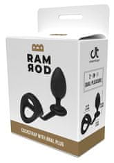 Dreamtoys RAMROD Cockstrap Anal Plug, anální kolík s kroužkem