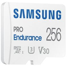 Samsung Paměťová karta Micro SDXC Pro Endurance 256GB UHS-I U1 (100R/ 40W) + SD adaptér