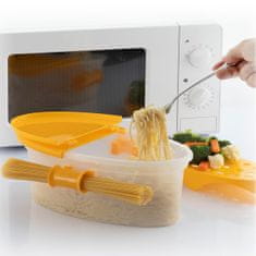 InnovaGoods 4-in-1 Microwave Pasta Cooker with Accessories and Recipes Pastrainest InnovaGoods 