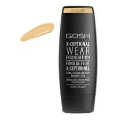 Gosh Gosh X-Ceptional Wear Foundation Long Lasting Makeup 16 Golden 35ml 