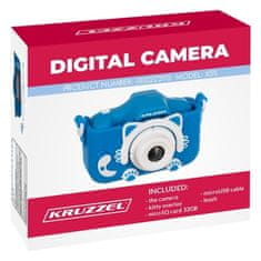 Kruzzel Digitální fotoaparát Kruzzel AC22295 modrý 