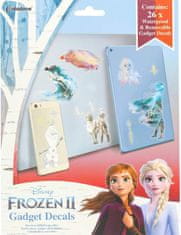 CurePink Samolepky na elektroniku Frozen II|Ledové království 2: set 4 listů