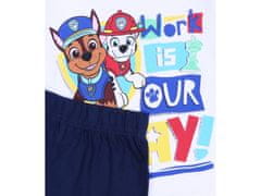 sarcia.eu Bílé a tmavě modré pyžamo Paw Patrol Nickelodeon 8 let 128 cm