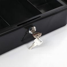 MG Money Box trezor na klíč 20x17cm, černý