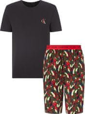 Calvin Klein Pásnké pyžamo set NM1870E 9VO vícebarevná - Calvin Klein XL vícebarevné